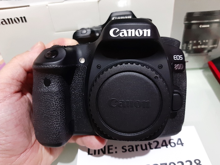 Canon 80D สภาพใหม่มากๆ อุปกรณ์ครบ ไม่มีตำหนิ ใช้งานได้ 100%